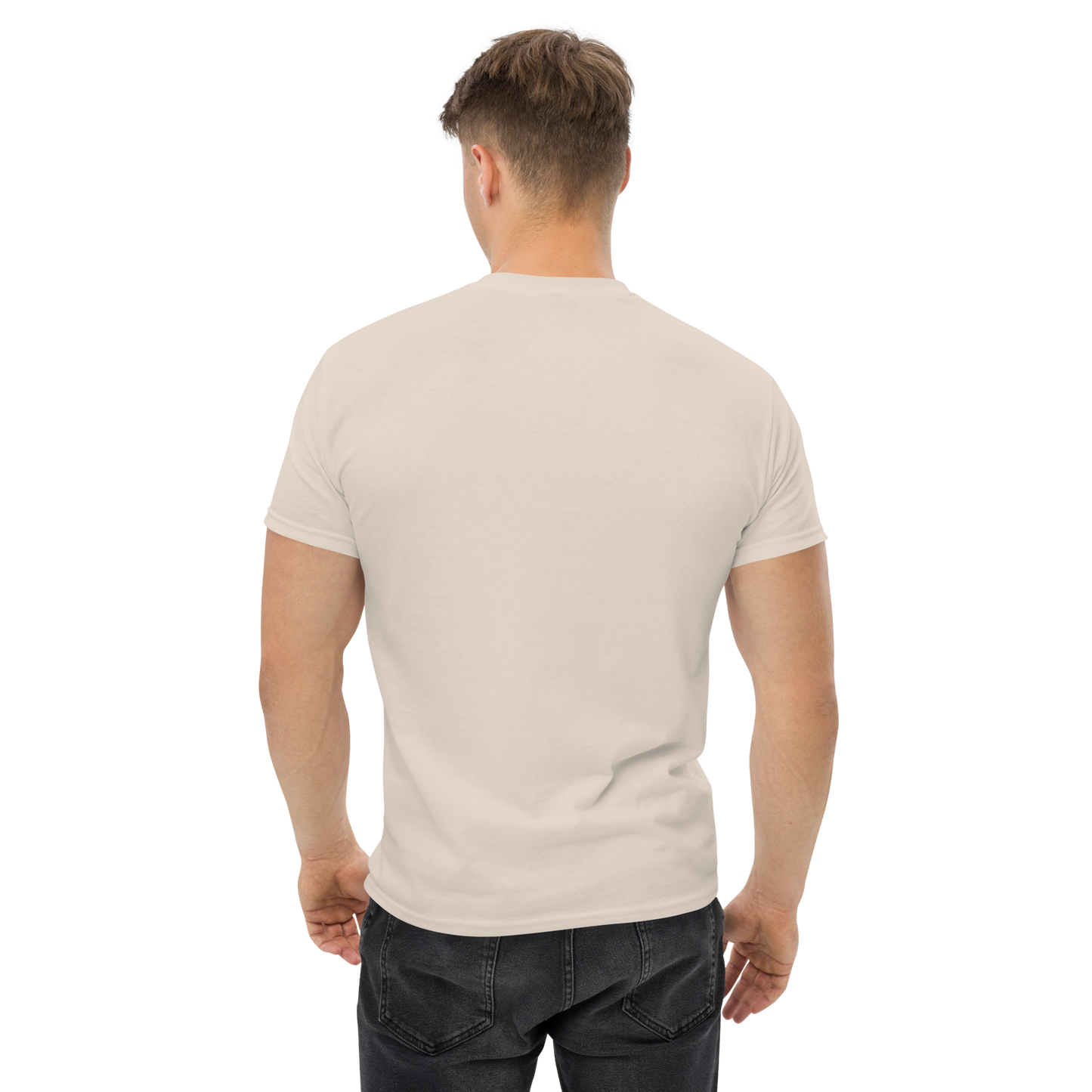 Camiseta Manga Corta Beige Classic Momento