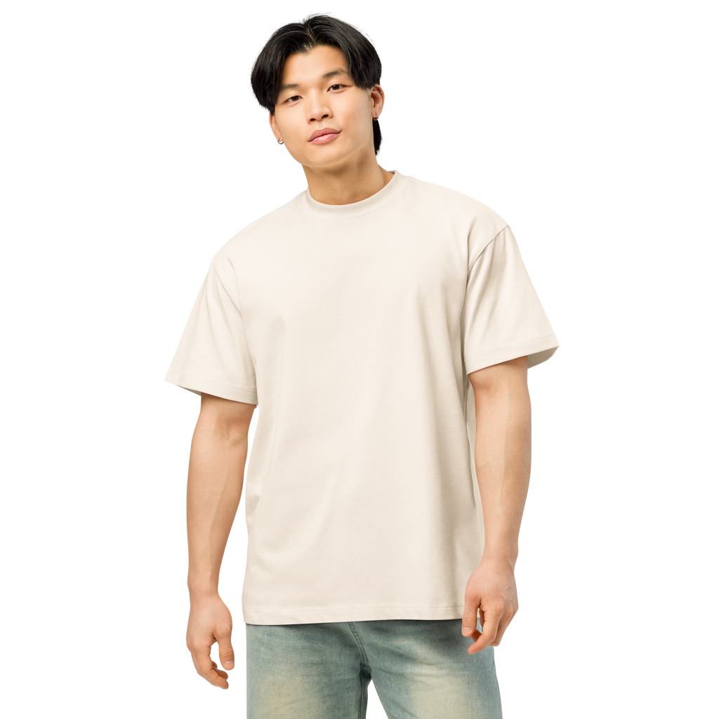 Camiseta Momento Racing Beige Boxy Fit