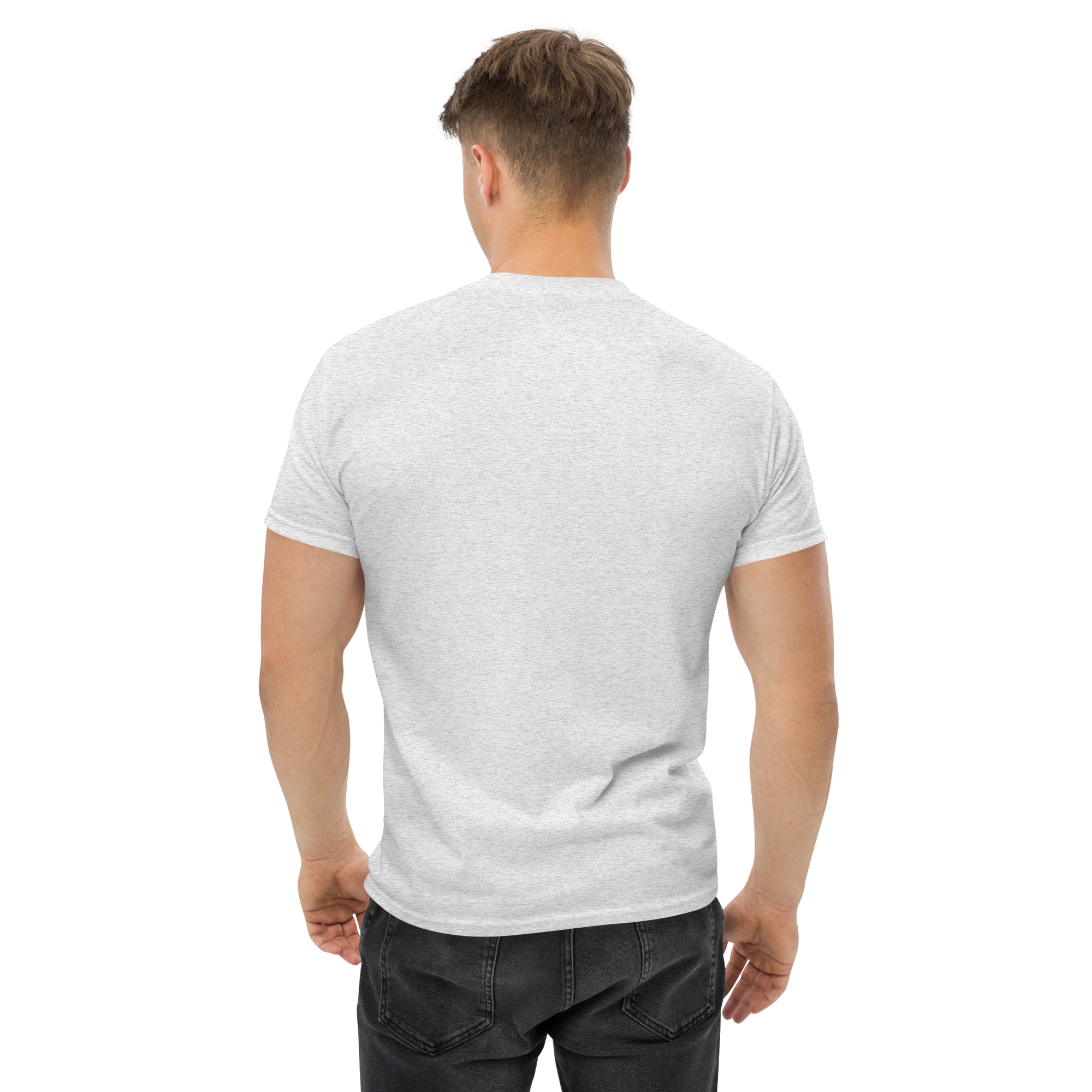 Camiseta Manga Corta Gris Classic Momento
