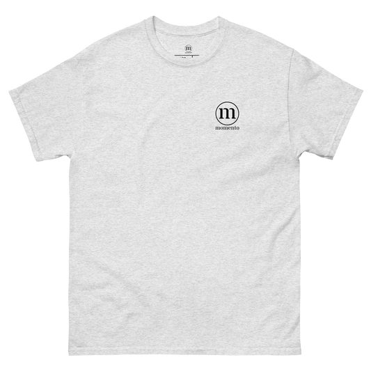 Camiseta Manga Corta Gris Classic Momento