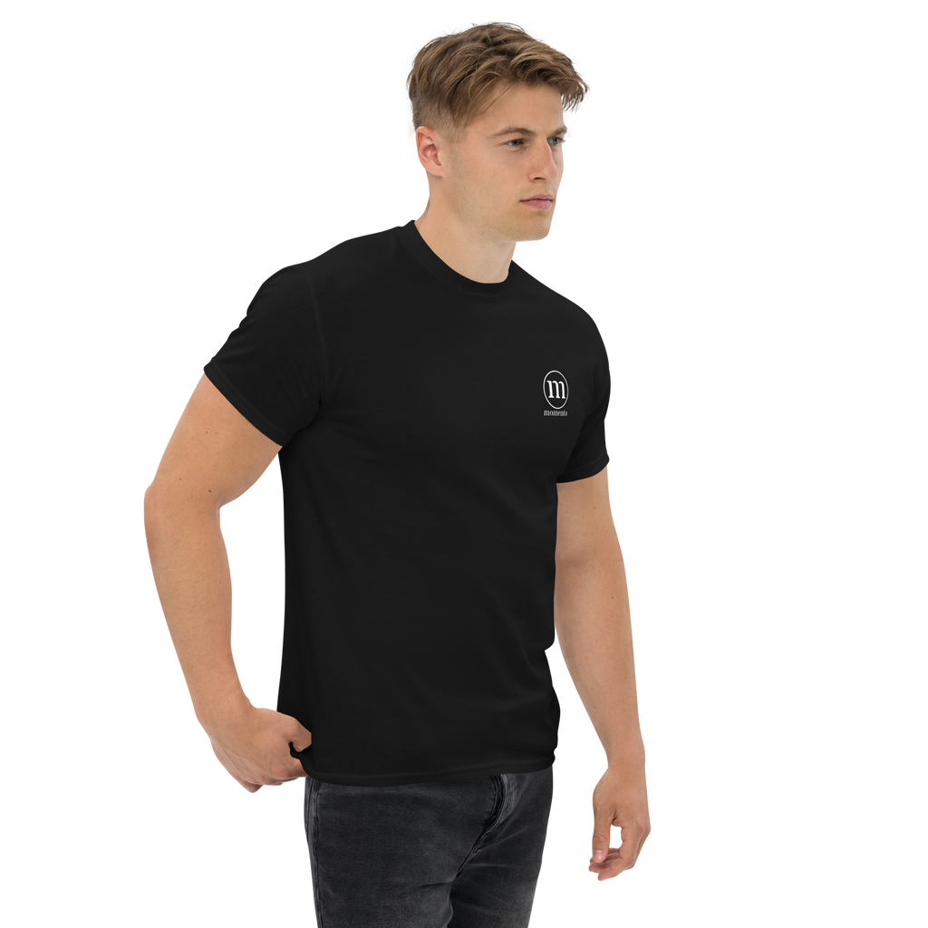 Camiseta Manga Corta Negra Classic Momento