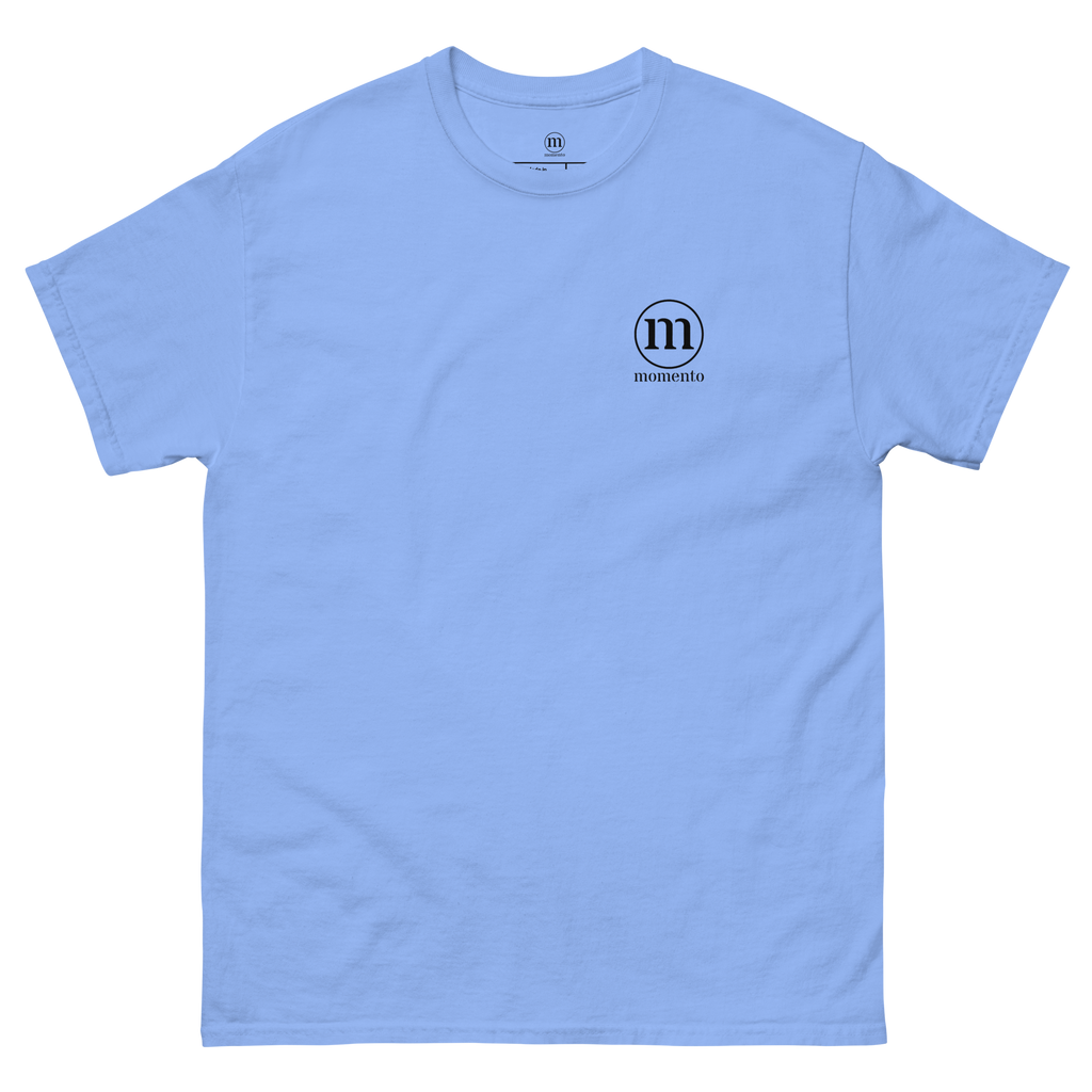 Camiseta Manga Corta Azul Classic Momento
