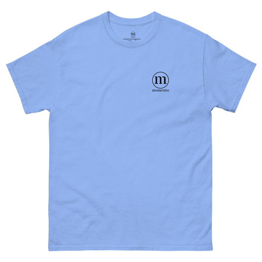 Camiseta Manga Corta Azul Classic Momento