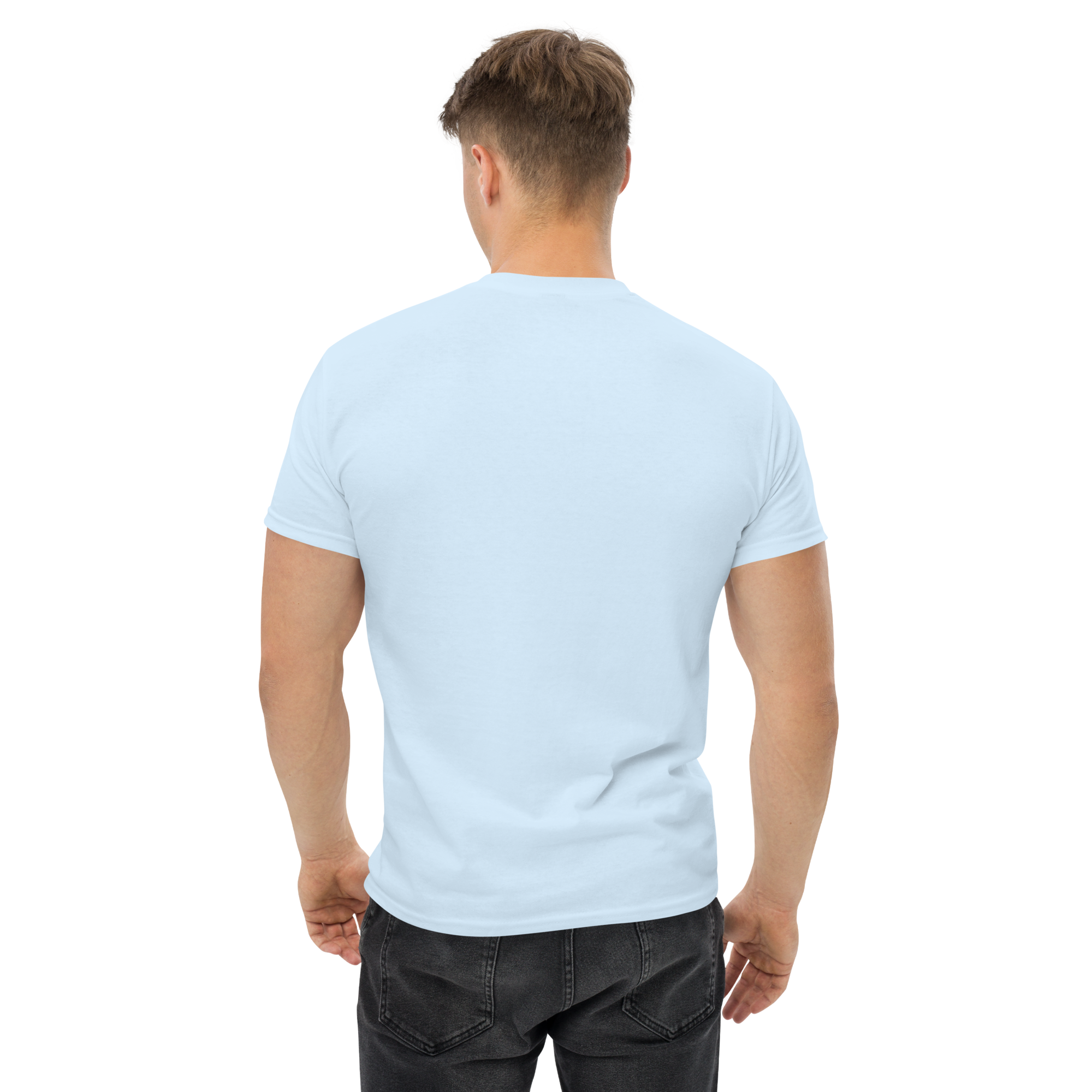 Camiseta Manga Corta Azul Classic Momento