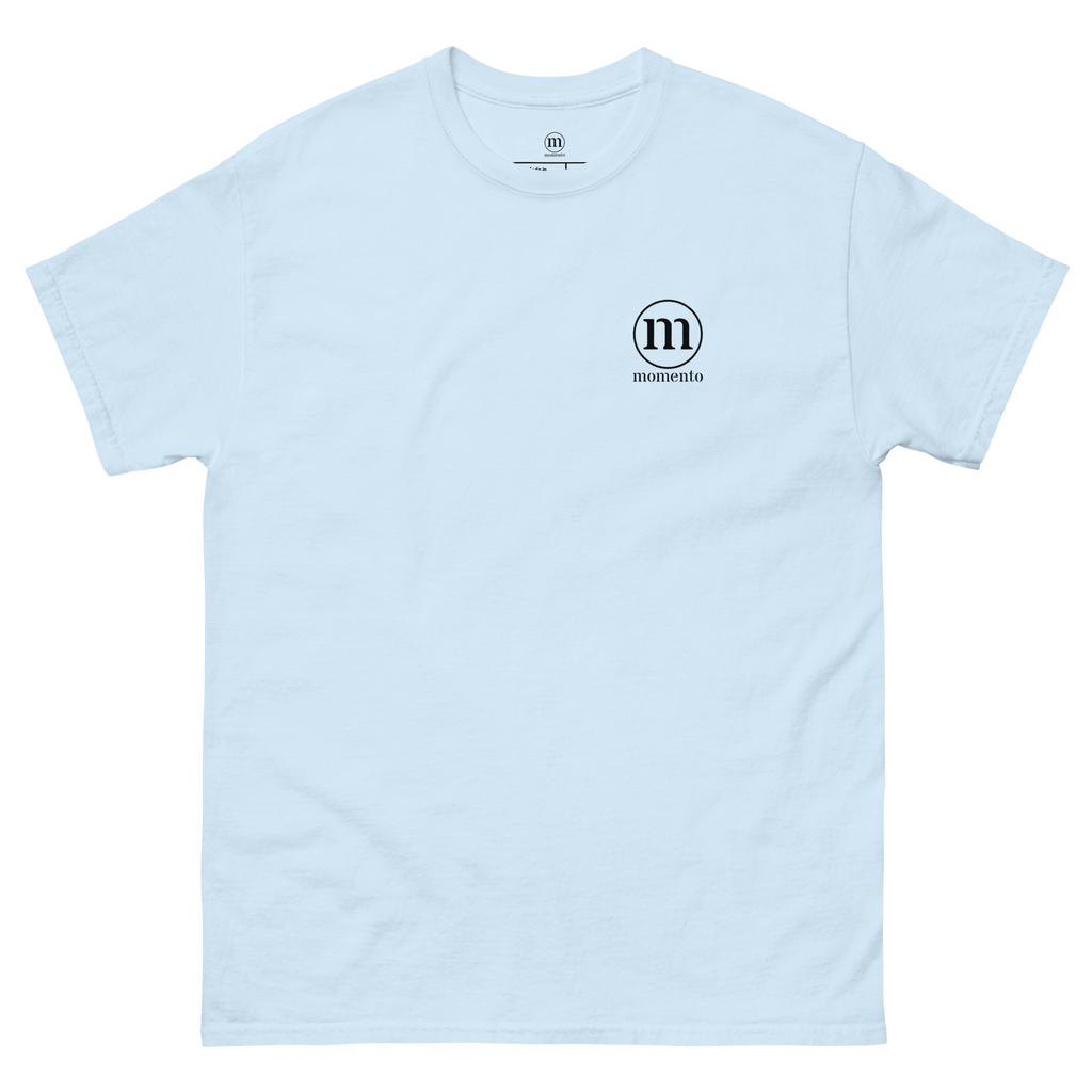 Camiseta Manga Corta Azul Classic Momento
