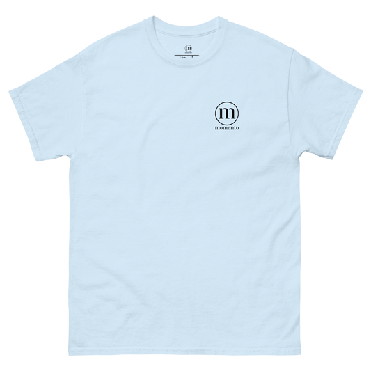 Camiseta Manga Corta Azul Classic Momento
