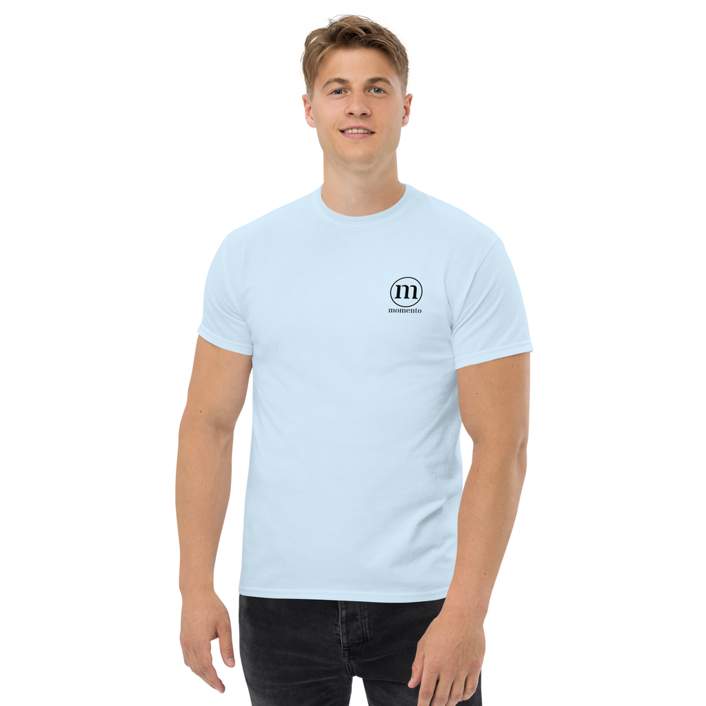 Camiseta Manga Corta Azul Classic Momento
