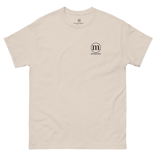 Camiseta Manga Corta Beige Classic Momento