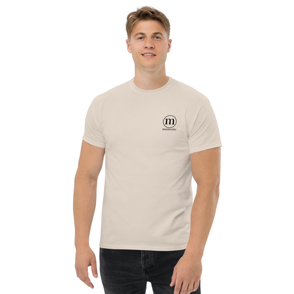 Camiseta Manga Corta Beige Classic Momento