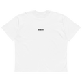 Camiseta Oversize Momento Focussed Blanca Hombre